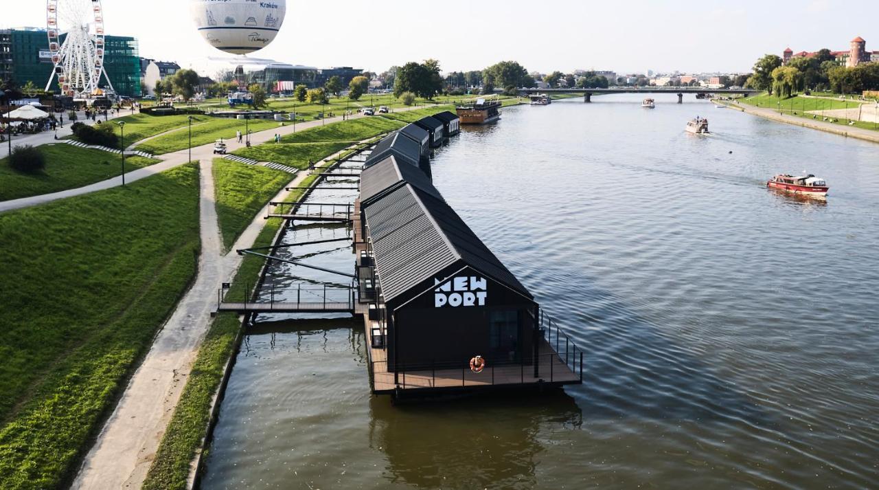 New Port - Premium Floating Aparthotel Cracovia Exterior foto